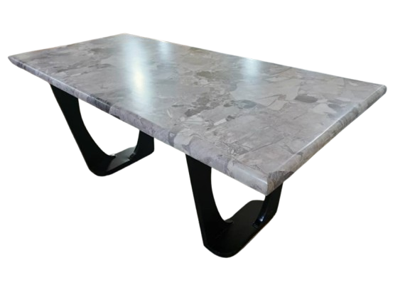 TABLE SALLE A MANGER COTONOU EFFET MARBRE TSM-COT85185M