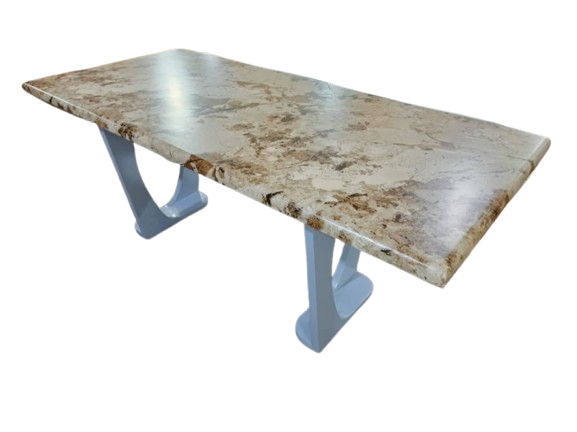 TABLE SALLE A MANGER COTONOU EFFET MARBRE TSM-COT85185M