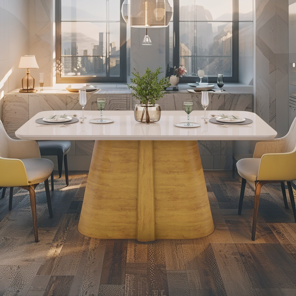 TABLE SALLE A MANGER RYZE 180X100CM TSM-33635