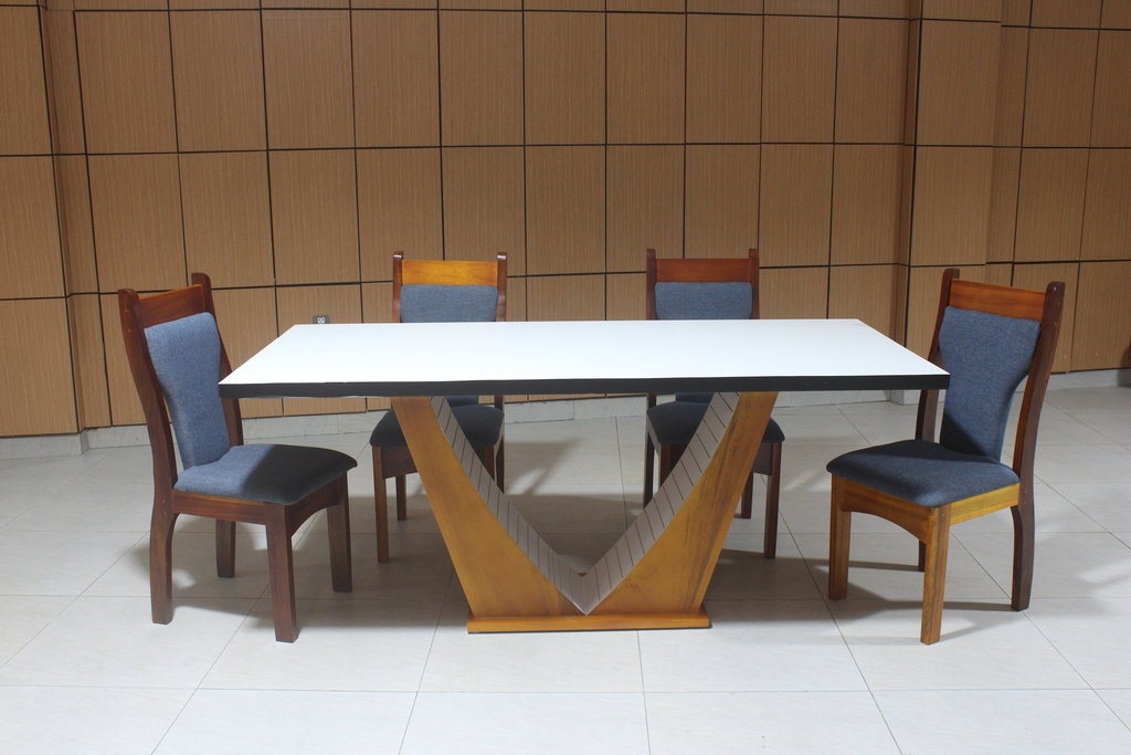 Ensemble salle à manger  Table TSM-24594 + 6 chaises Madrim